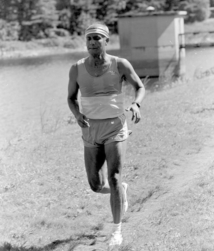 running