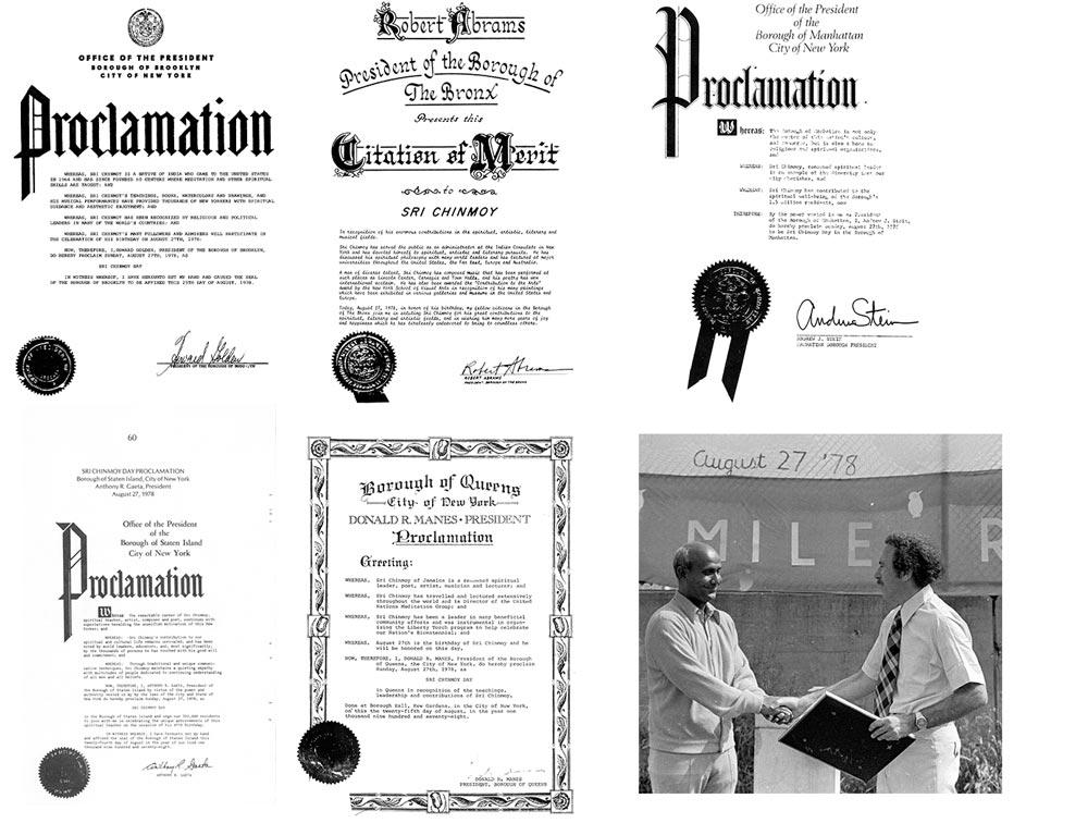 proclamations